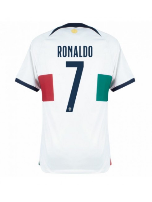 Portugal Cristiano Ronaldo #7 Replika Borta Kläder VM 2022 Kortärmad